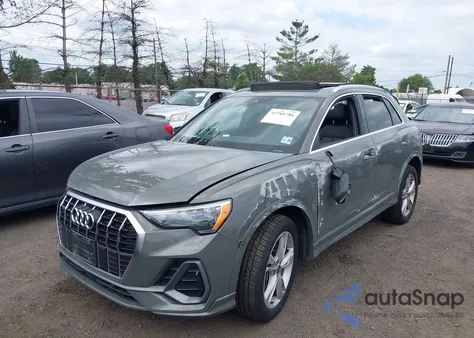 2021 Audi Q3 Premium 45 Tfsi S Line Quattro Tiptronic z USA, uszkodzony, nr VIN WA1DECF31M1054875